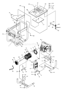 Part Location Diagram of B192958GS Briggs and Stratton Cradle